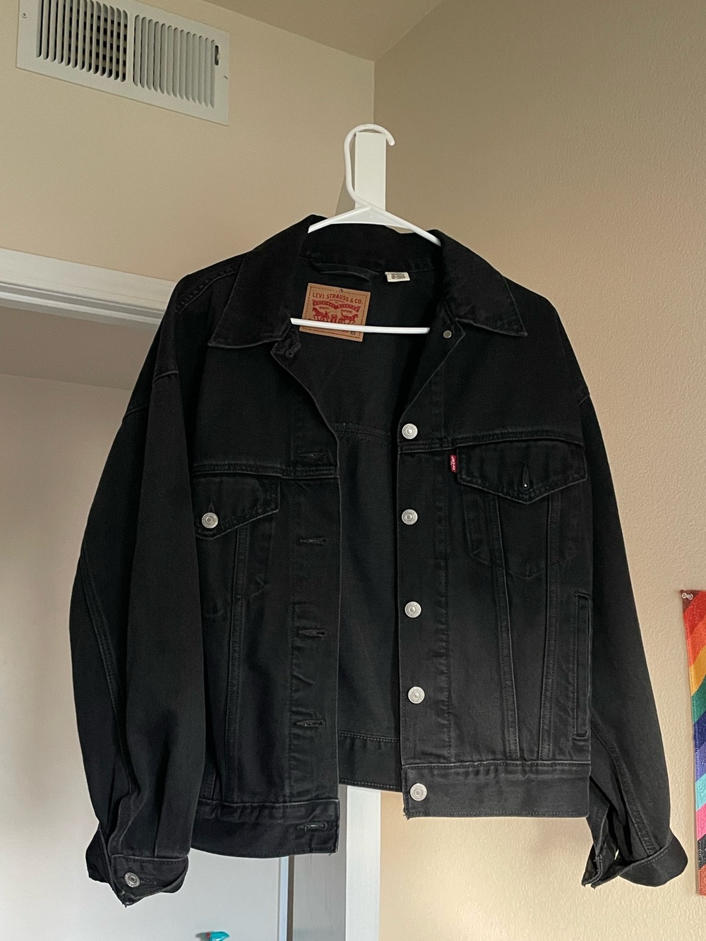 Levi's Black Denim Jacket